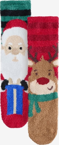 Chaussettes Next en rouge : devant