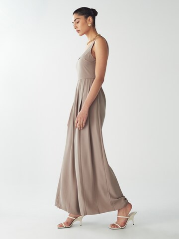 Willa Jumpsuit 'Ella' in Grijs: terug