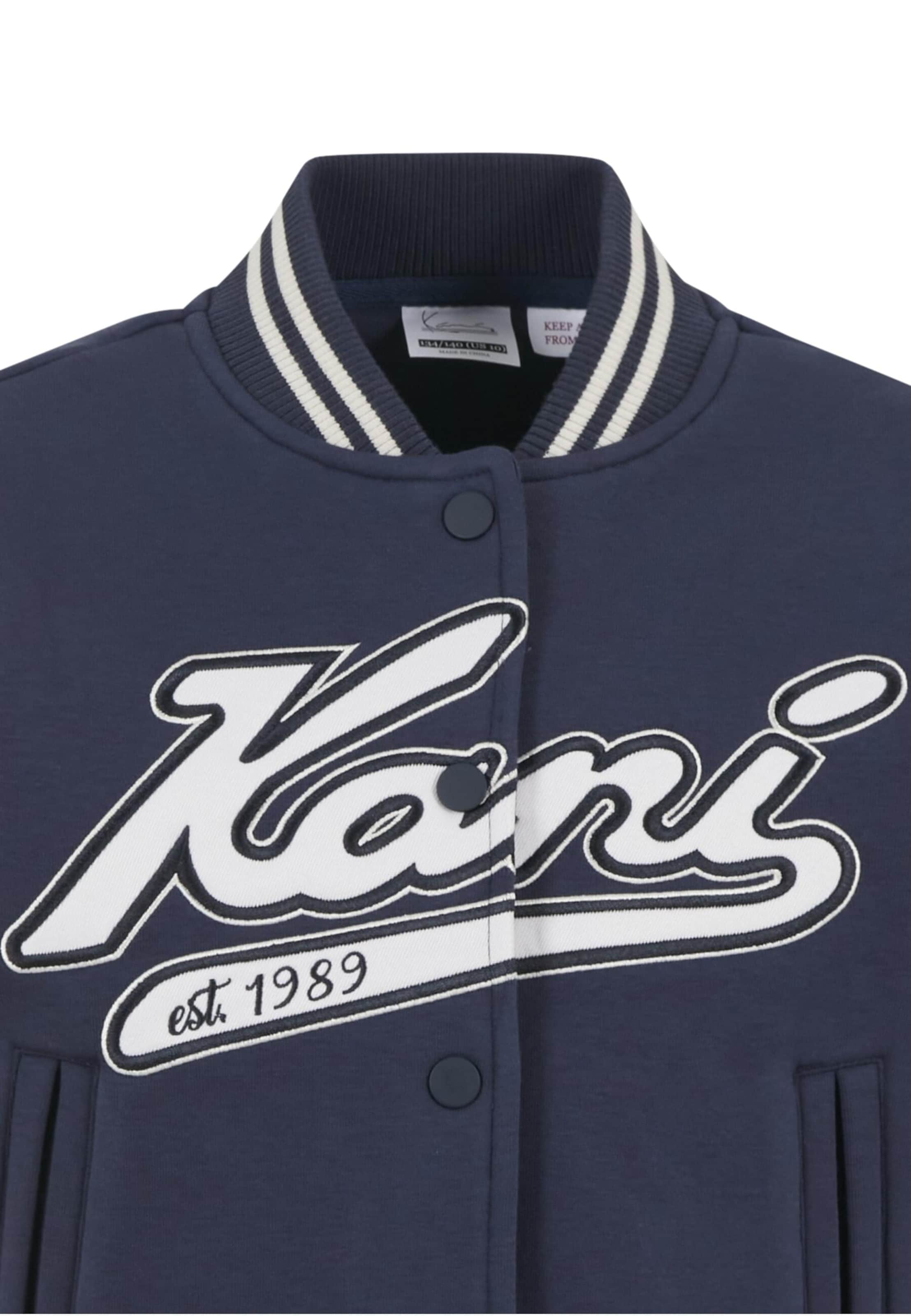 Karl Kani Демисезонная куртка 'Varsity' в Синий