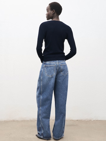 MANGO Shirt 'LILOCA' in Blau