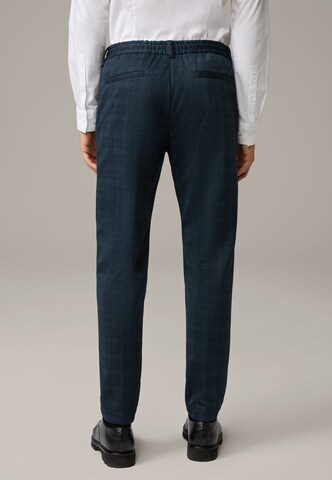 STRELLSON Slimfit Hose ' Saturn ' in Blau