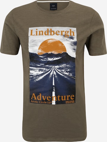 Lindbergh Póló 'Adventure' - zöld: elől