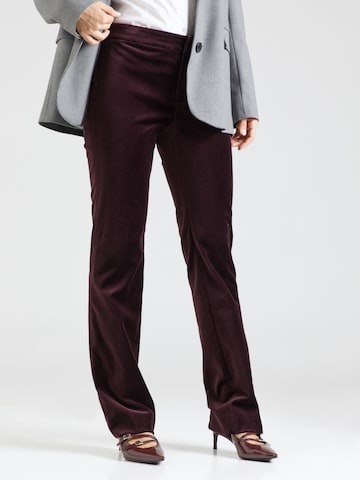 Regular Pantalon 'QUARTILLA' Lauren Ralph Lauren en rouge : devant