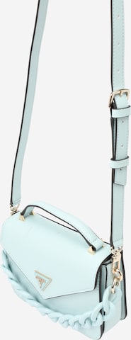 GUESS - Bolso de hombro 'CORINA' en azul: frente