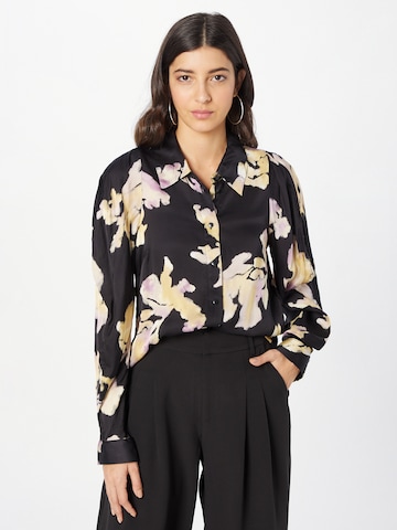 OBJECT - Blusa 'ALEA' en negro: frente