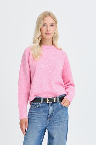 b.young Pullover in Pink: Vorderseite