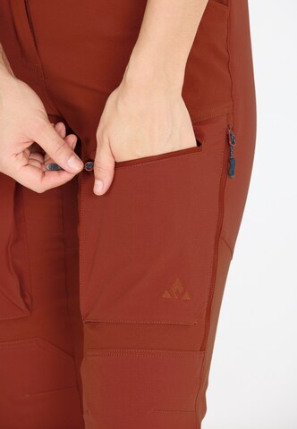 Whistler Regular Outdoorhose 'Kodiak' in Rot