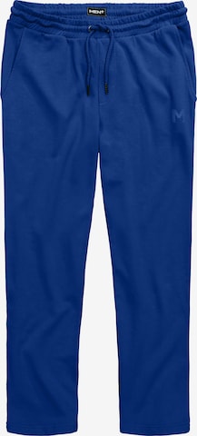 Men Plus Hose in Blau: Vorderseite