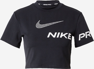 NIKE Koszulka funkcyjna w kolorze czarny: przód