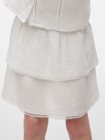 Vero Moda Girl Rok 'VMNatali' in Wit