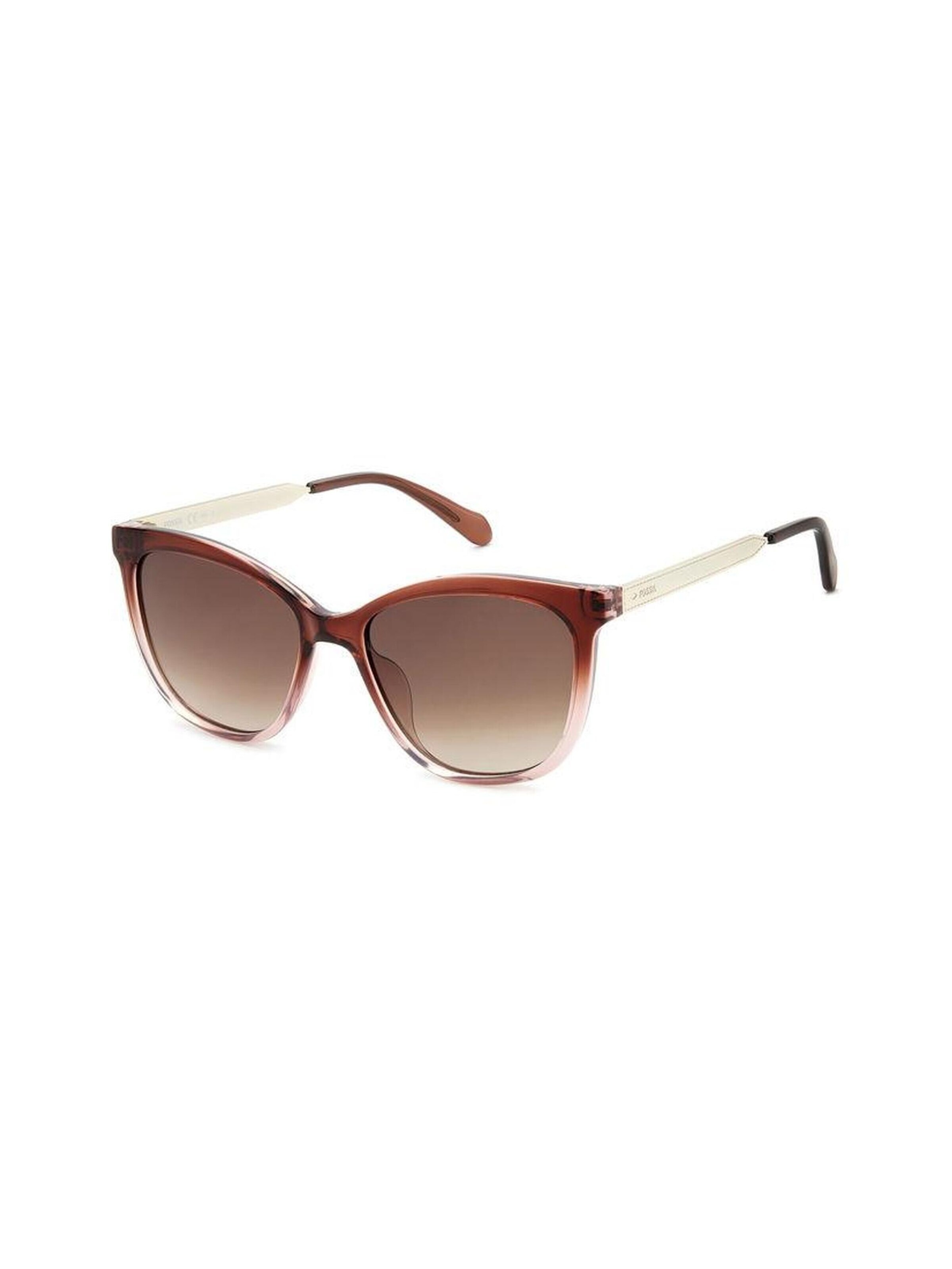 FOSSIL Sunglasses in Brown: front