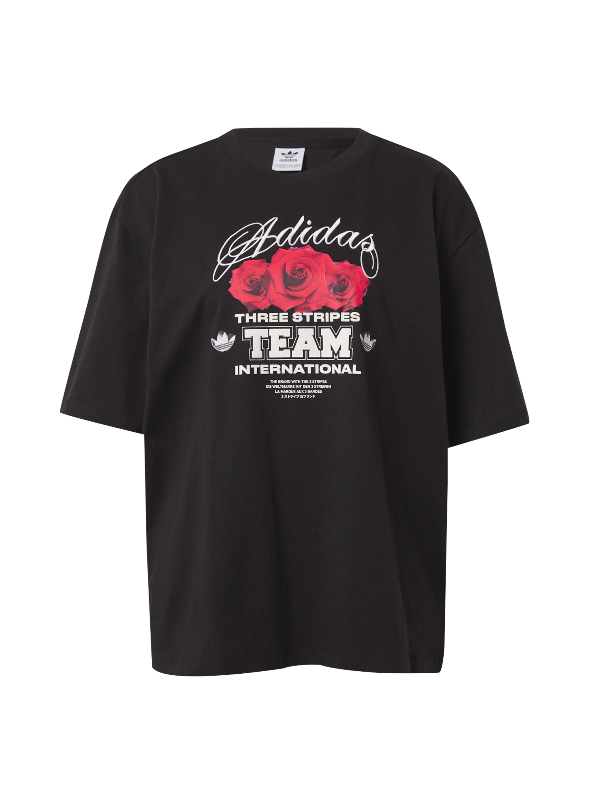 ADIDAS ORIGINALS Tričko - červená / čierna / biela, Produkt