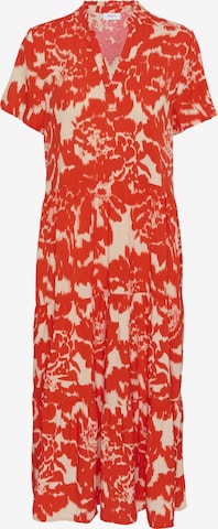 Robe SAINT TROPEZ en rouge : devant