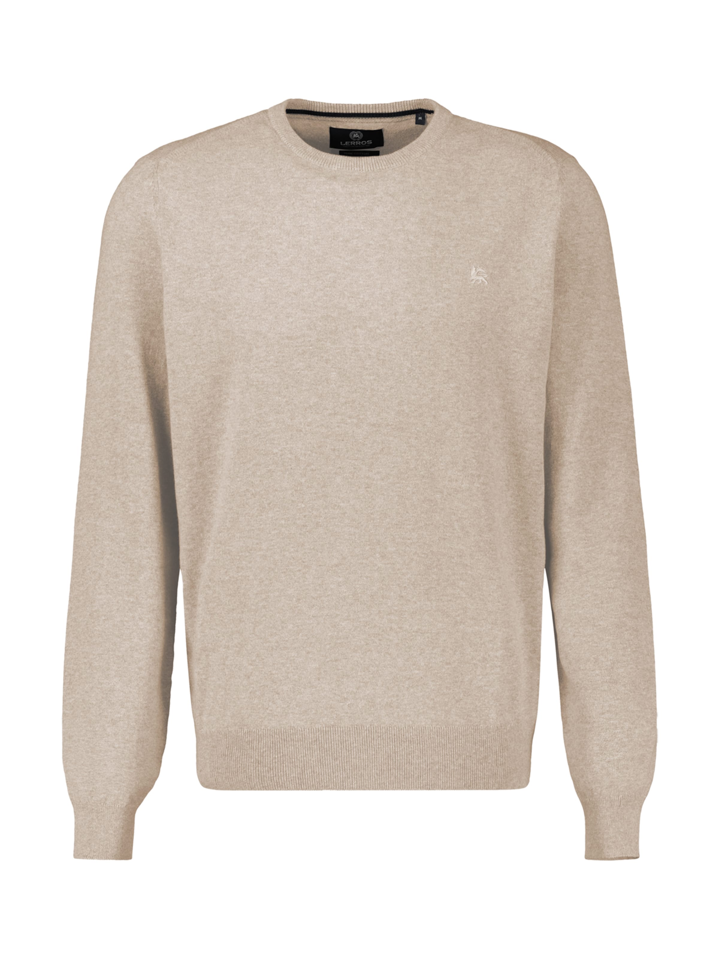 LERROS Sweater in Mottled beige, Item view
