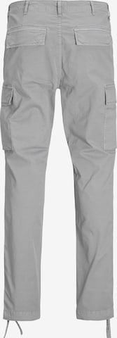 JACK & JONES Regular Cargo Pants 'Ace Tucker' in Grey