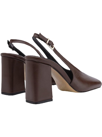 Limoya - Zapatos destalonado 'Lianna' en marrón
