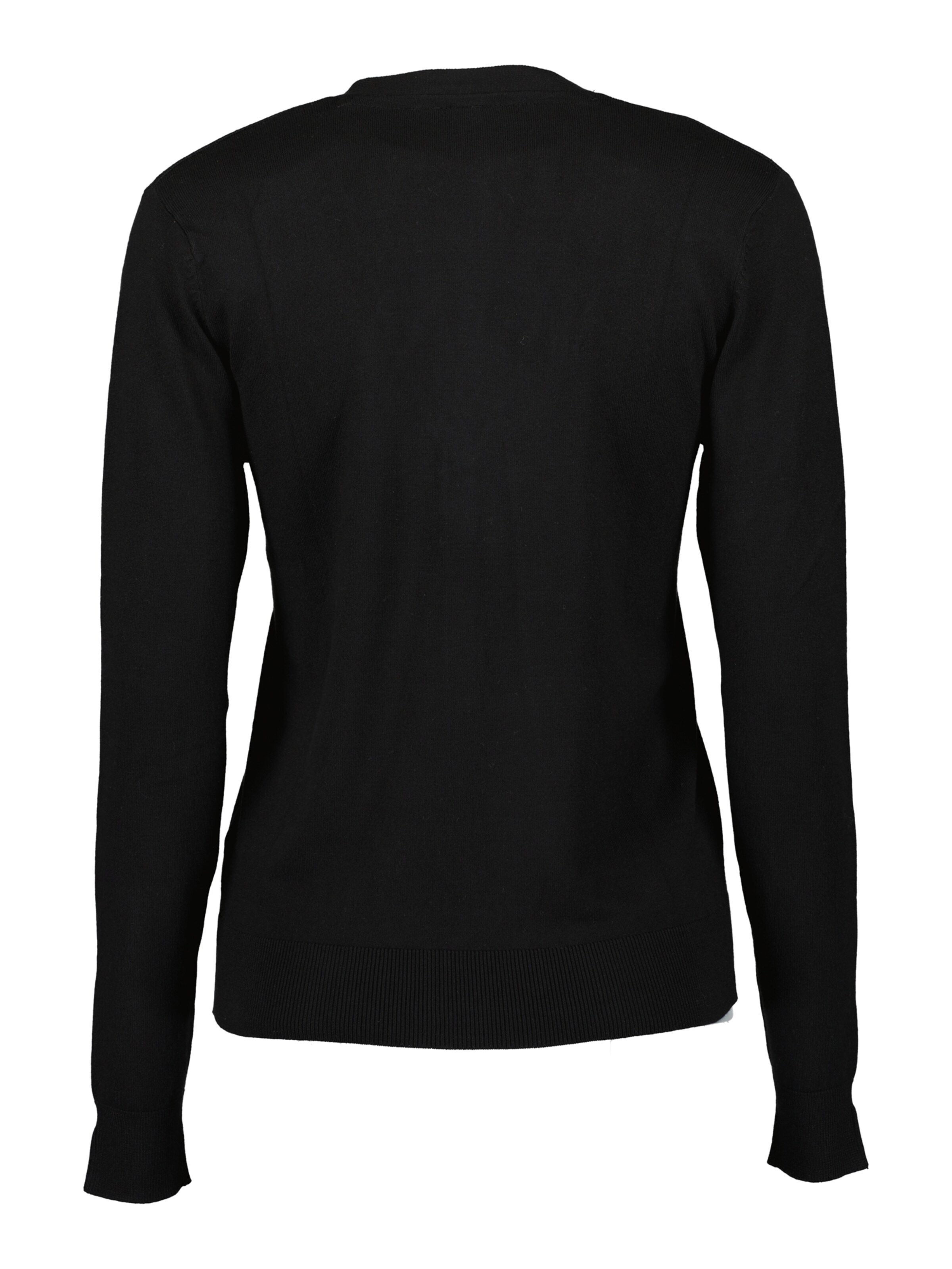 BLUE SEVEN Вязаная кофта в Черный