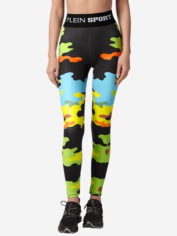 Plein Sport Sportbroek in Zwart: voorkant