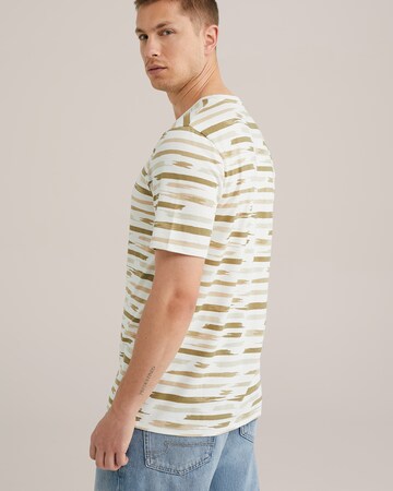 T-Shirt WE Fashion en beige