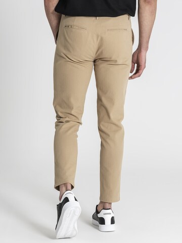 Effilé Pantalon à pince Gianni Kavanagh en gris