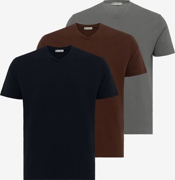 T-Shirt Dandalo en marron : devant