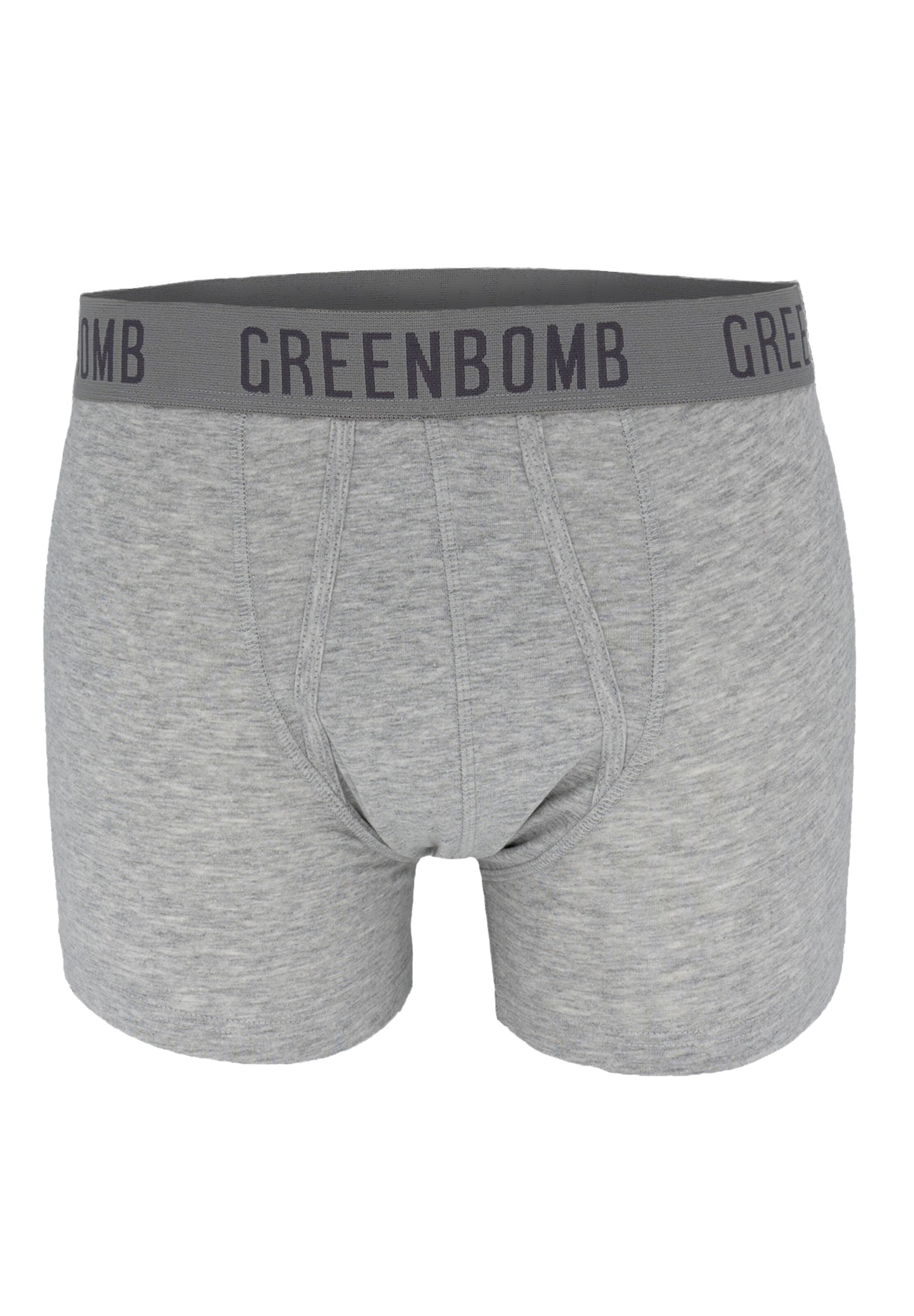 GREENBOMB Boxershorts in Blauw