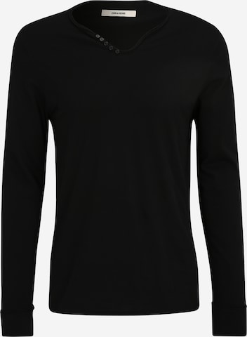 Zadig & Voltaire Shirt in Zwart: voorkant