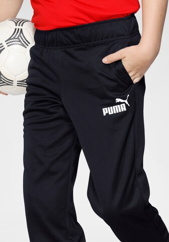 PUMA Tapered Broek in Zwart