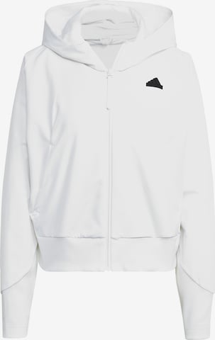 Sweat de sport 'Z.N.E.' ADIDAS SPORTSWEAR en blanc : devant