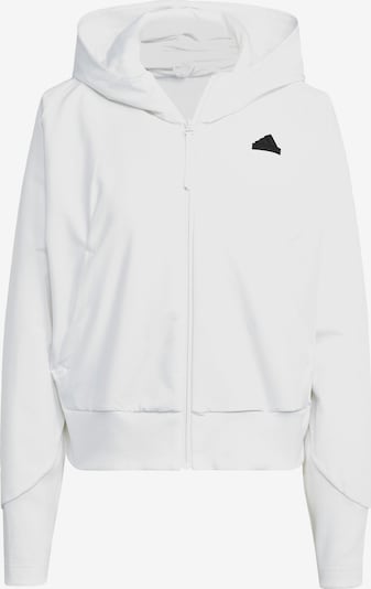 ADIDAS SPORTSWEAR Sweat de sport 'Z.N.E.' en noir / blanc, Vue avec produit