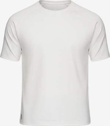 Ombre Shirt in Wit: voorkant