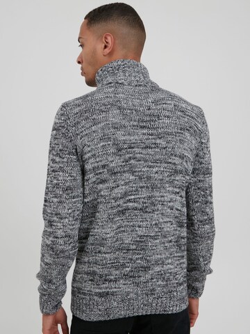 !Solid Strickpullover 'Pankraz' in Blau