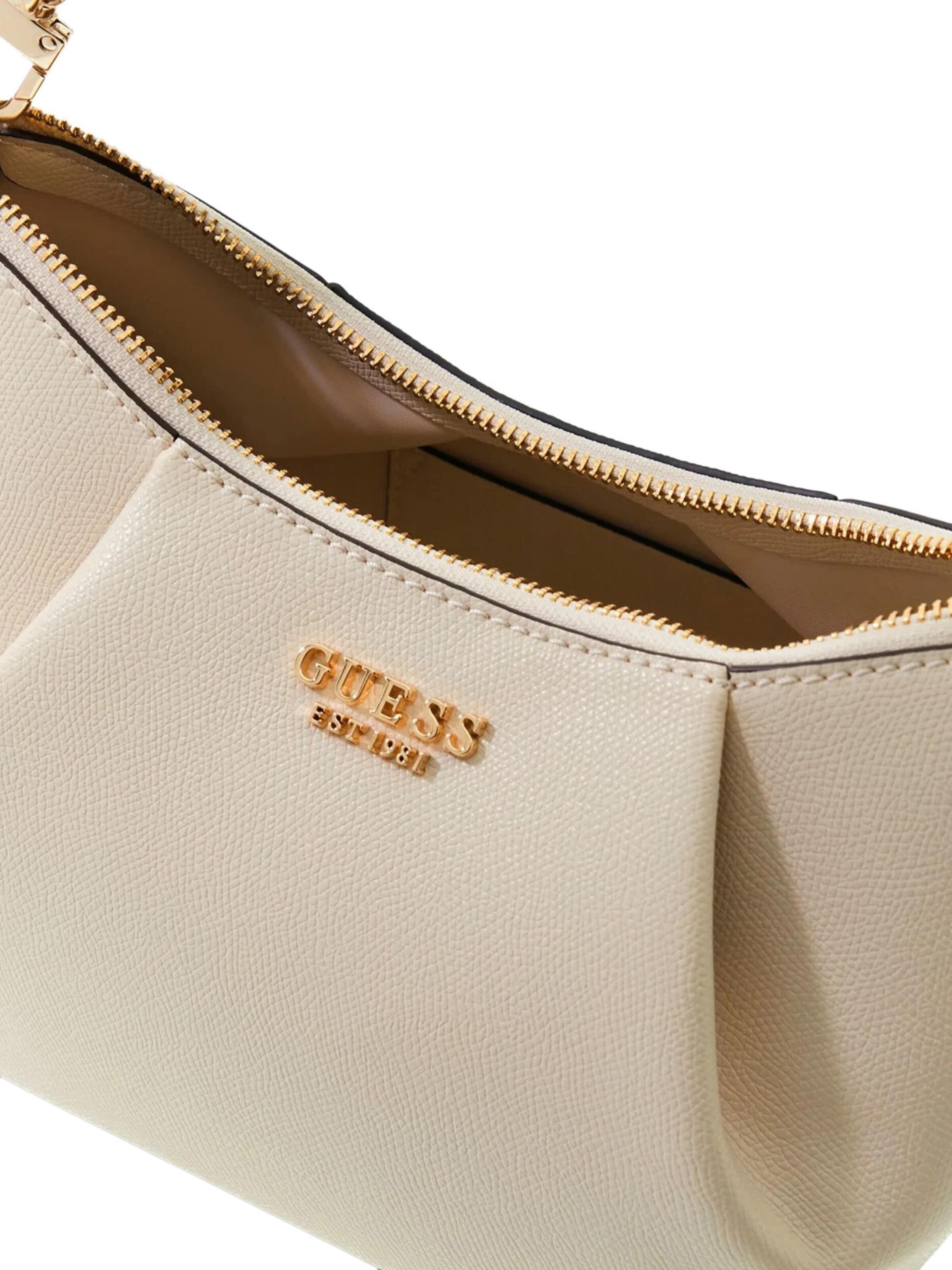 GUESS Schoudertas 'Guess Shoulder Bag Black' in Wit