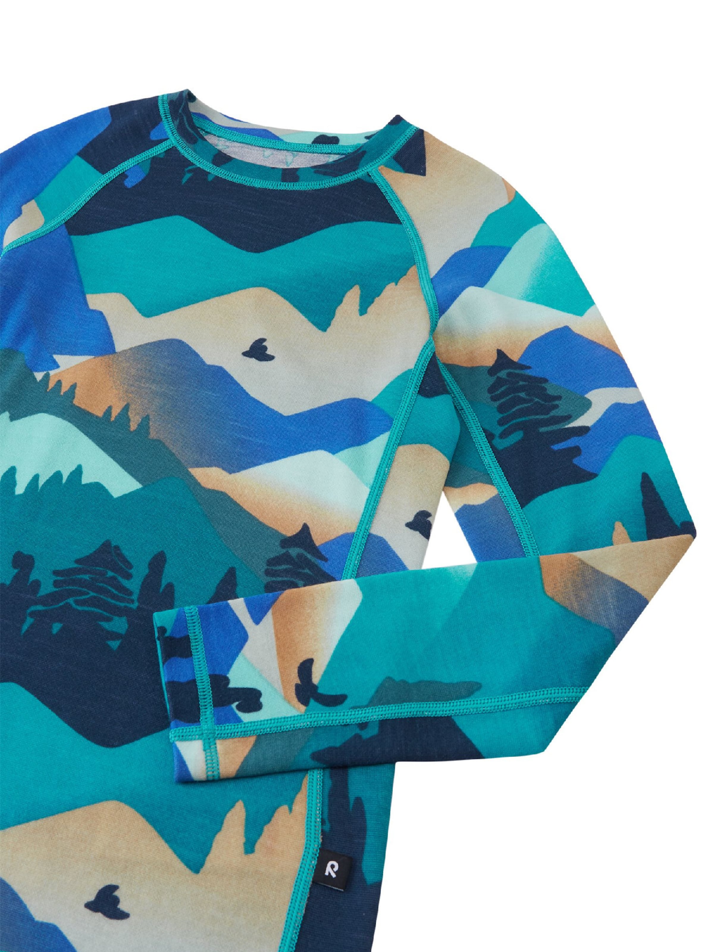 Reima Sport onderkleding 'Taitoa' in Blauw: voorkant