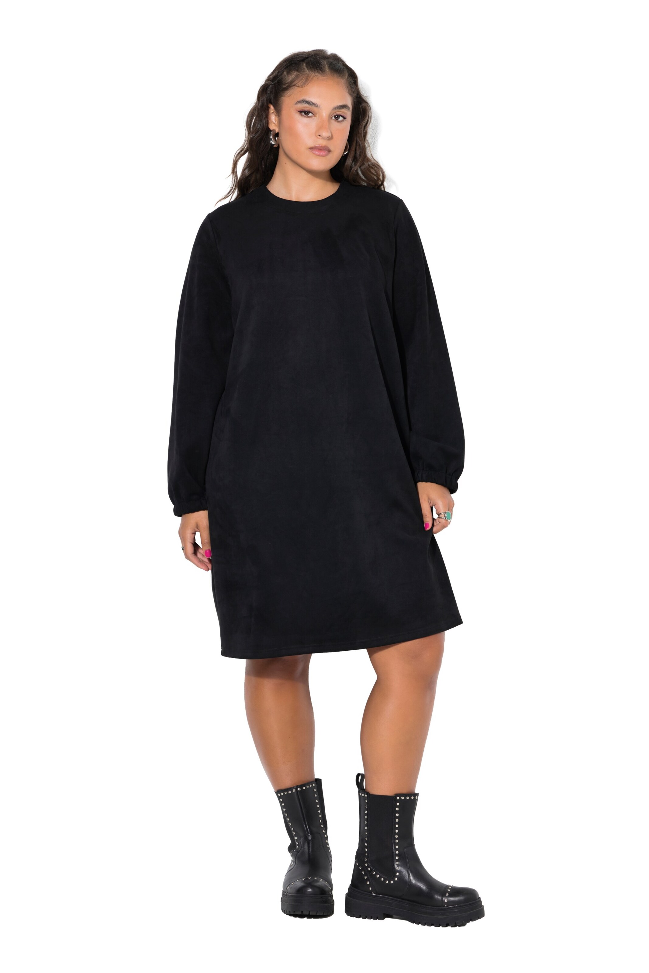 Studio Untold Kleid in Schwarz: Vorderseite