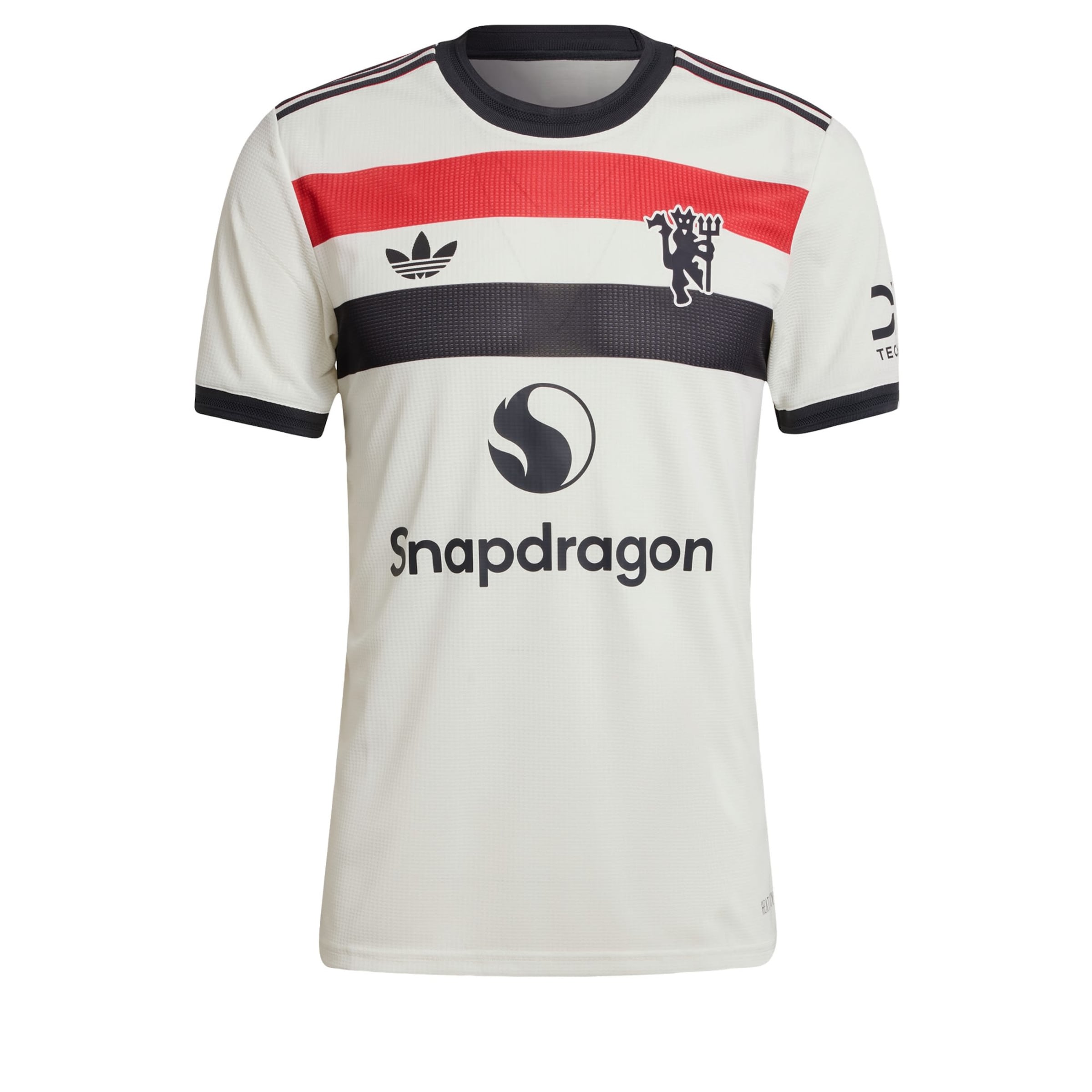 ADIDAS PERFORMANCE - Camiseta de fútbol 'Manchester United 24/25 Home Authentic' en blanco: frente