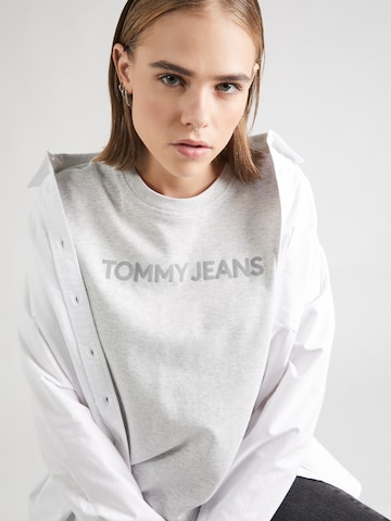 pilka Tommy Jeans Marškinėliai 'BOLD CLASSIC'