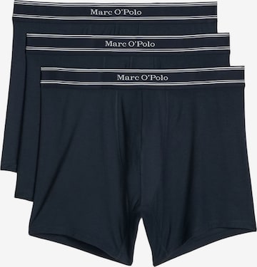 Marc O'Polo Langer Boxer ' Modal ' in Blau: Vorderseite