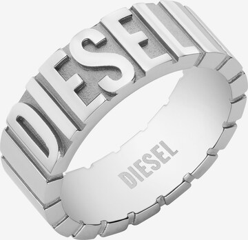 DIESEL Ring in Silver: front