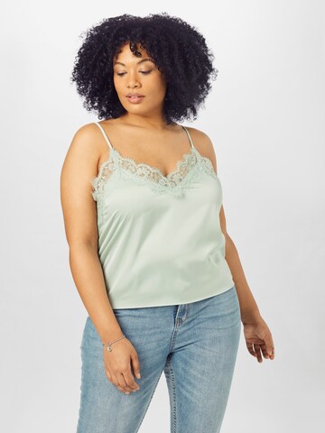 Top di Guido Maria Kretschmer Curvy in verde: frontale