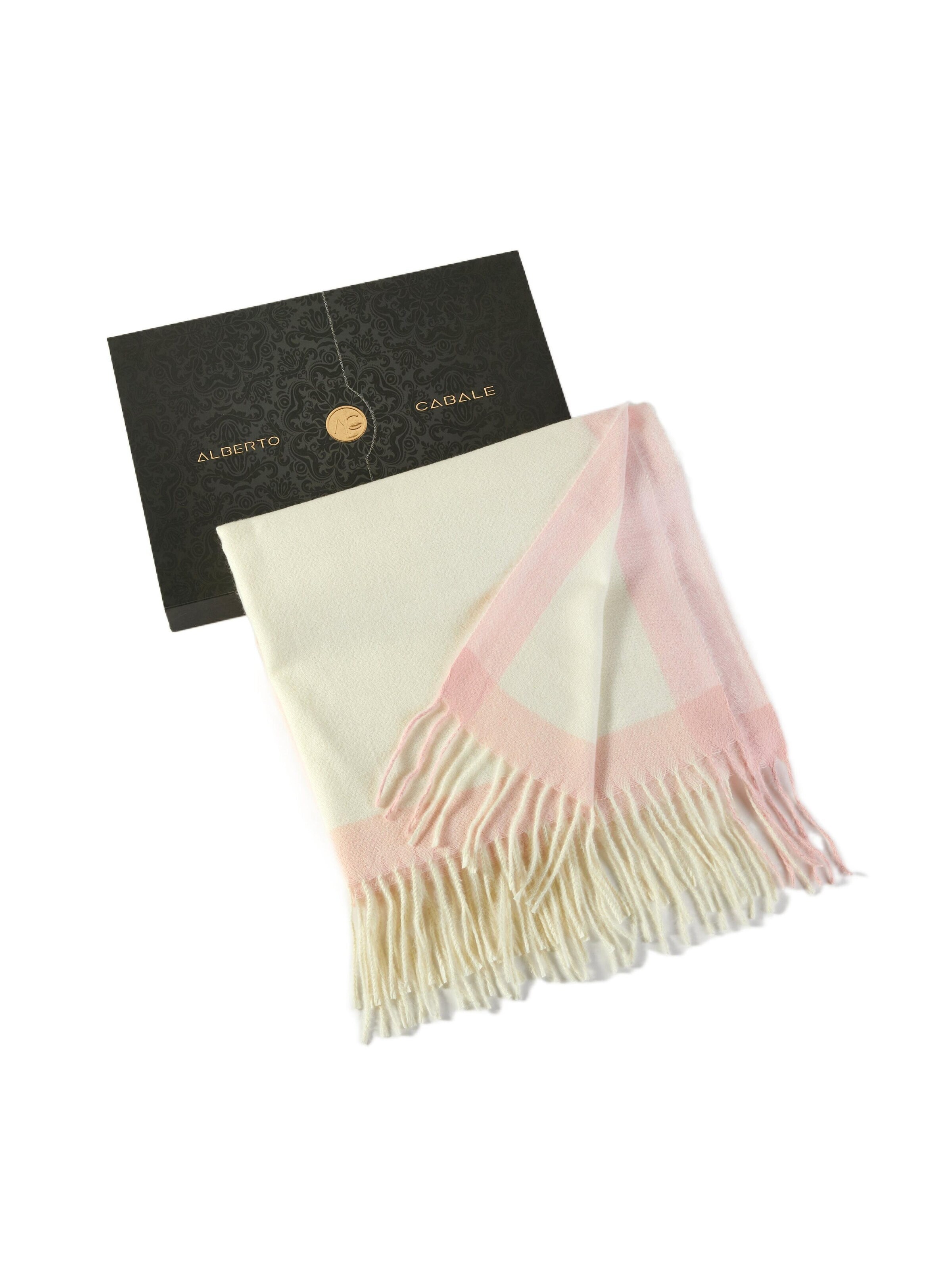 alberto cabale Scarf 'Balance' in Pink