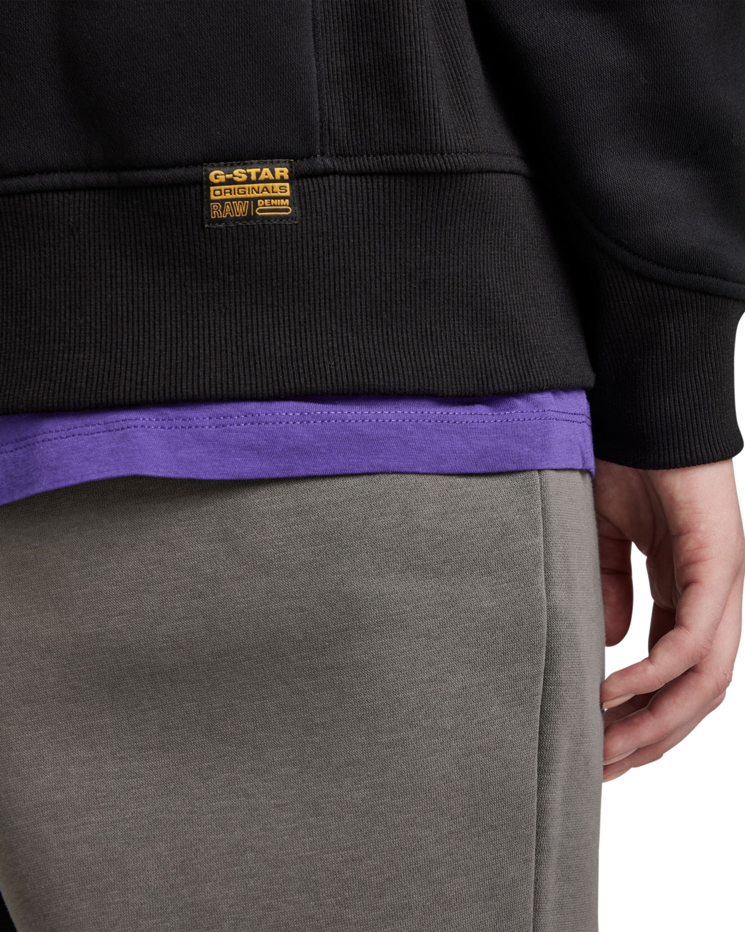 Veste de survêtement 'Premium Core 2.0' G-STAR en noir