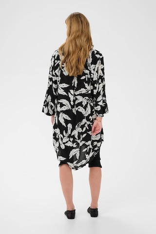 Kaffe Košeľové šaty 'KAHildur' - Čierna