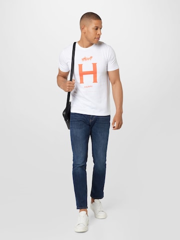 T-Shirt 'Happy Paris' EINSTEIN & NEWTON en blanc