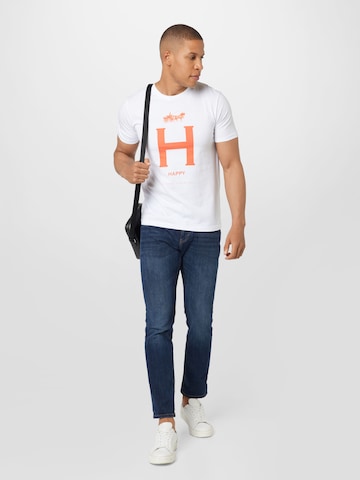 EINSTEIN & NEWTON Shirt 'Happy Paris' in White