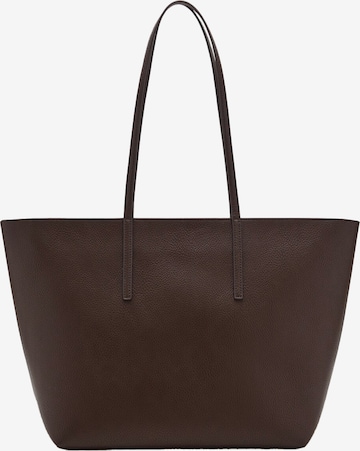 MANGO "Чанта тип ""Shopper""" 'MARIBEL2' в кафяво: отпред