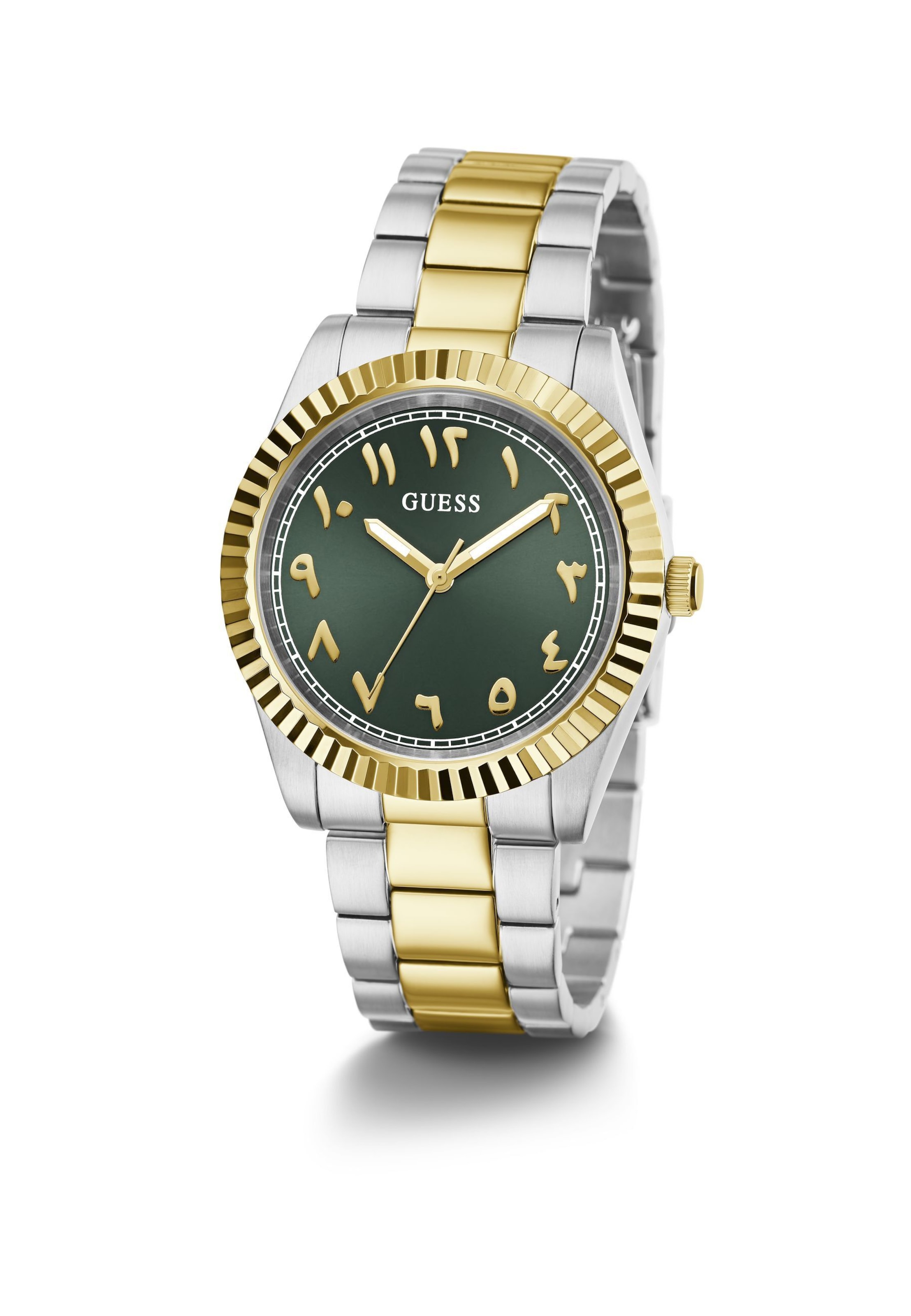 GUESS Analog watch 'Connoisseur' in Gold