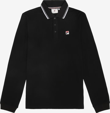 FILA Poloshirt 'BIELLA' in Schwarz: Vorderseite