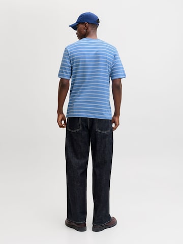 JACK & JONES Shirt 'JORNorrebro' in Blue