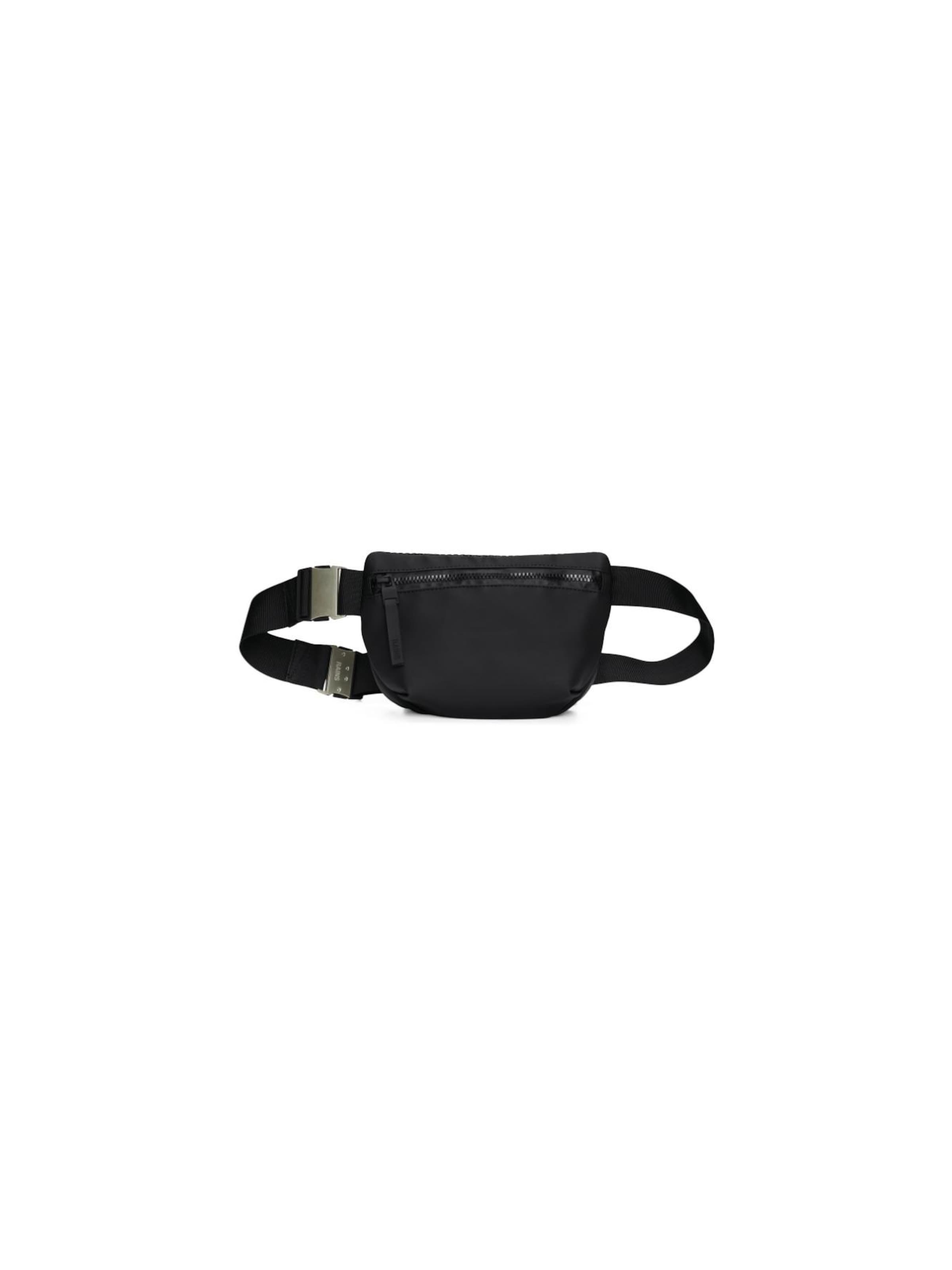 RAINS Gürteltasche‌‌‌‌ in Schwarz: Vorderseite